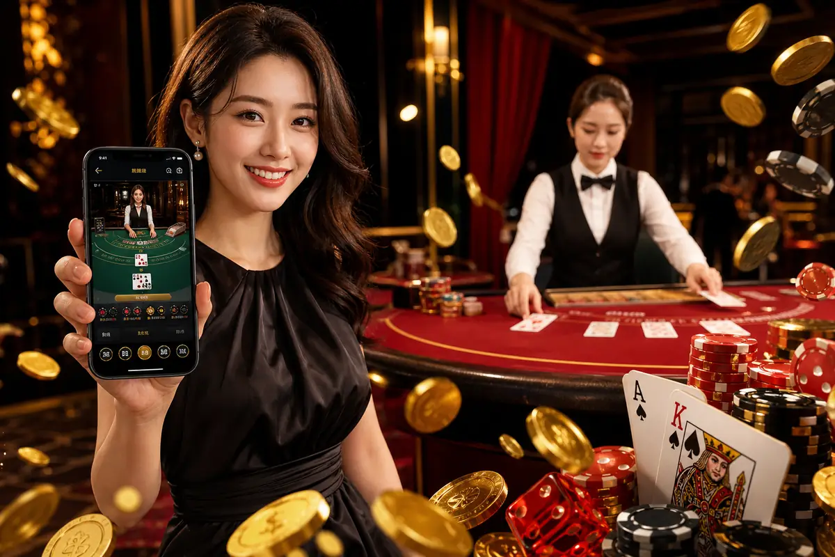 456mmk Live Dealer ဒီလာနှင့် ကစားခြင်း